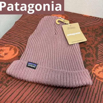 [ 미사용 ] Patagonia 핑크 니트 모자 비니 더스티 핑크