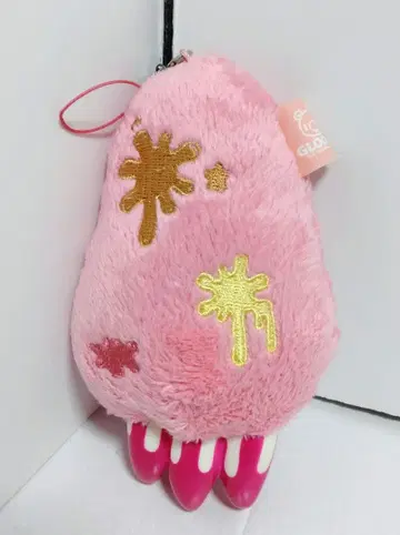 GLOOMY 장난꾸러기 곰 그루미 팔 스트랩 마스코트 핑크
