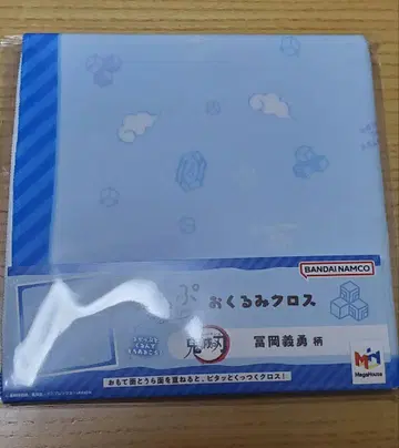 룩업 귀멸의 칼날 아기 싸개 크로스 토미오카 기유 패턴