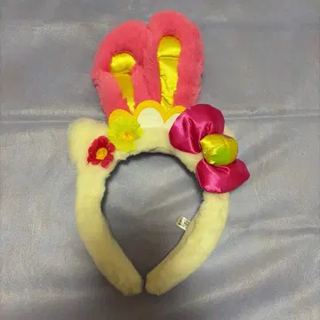 유니버셜 USJ 부활절 머리띠 꽃 리본 키티 토끼 헬로키티
