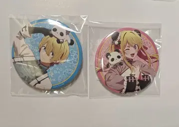 쿠지비키도 [최애의 아이] 니하오 팬더 복권 E상 캔뱃지 아쿠아 루비