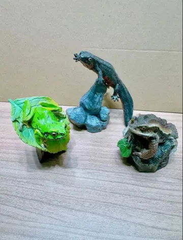 생물 도감 3마리 세트