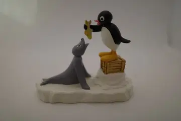 핑구와 로비의 폴리레진 피규어