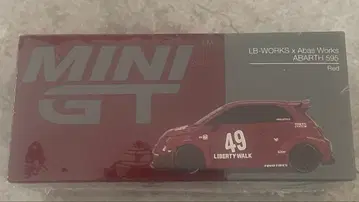 MINI GT LB-WORKS ABARTH 595 레드 #963