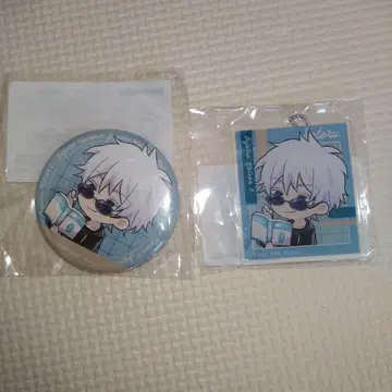 주술회전 마루쿠지 느긋한 독서 시간 고죠 사토루 아크릴 키링 캔뱃지