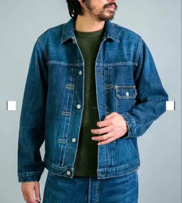 옴니갓 14oz 셀비치 데님 1st 타입 자켓 사이즈 2 ( M )