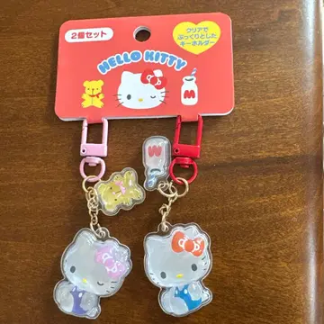 헬로키티 키링 2개 세트 ( 커플 니코니코 )