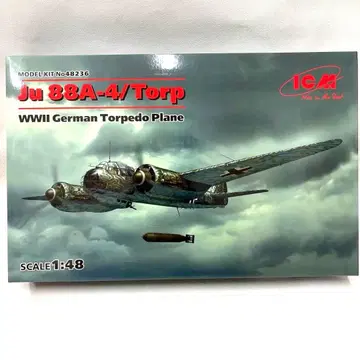 ICM Ju 88A-4/Torp WWII 독일 어뢰기 1:48