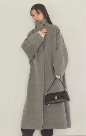 <yui님 콜라보> 울 혼방 샤기 코트