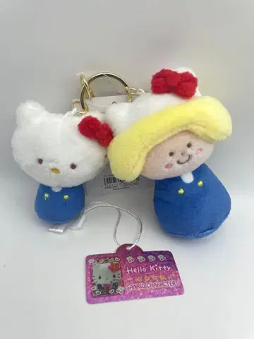 [새상품] mizutama 산리오 봉제 인형 홀더 헬로키티