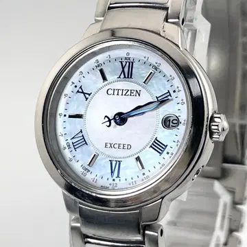 [ 작동 ] 시티즌 엑시드 쉘 다이얼 월드 타임 여성용 손목시계