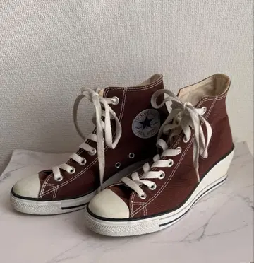 컨버스 올스타 통굽 웨지솔 하이컷