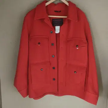 FILSON GARMENT 울 자켓 레드 사이즈 40