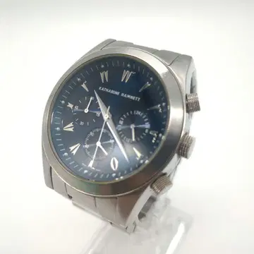 캐서린 햄넷 손목시계 크로노그래프 남성용