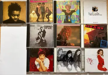 머라이어 캐리 하트 외 여성 보컬 서양 POP CD 10장