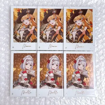 원신 fes 폴라로이드 카드 나비아 노엘 6장 세트