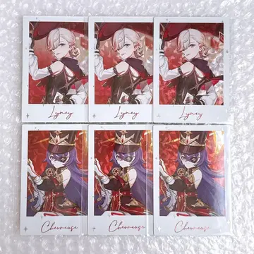 원신 fes 폴라로이드 카드 리니 슈브르즈 6장 세트