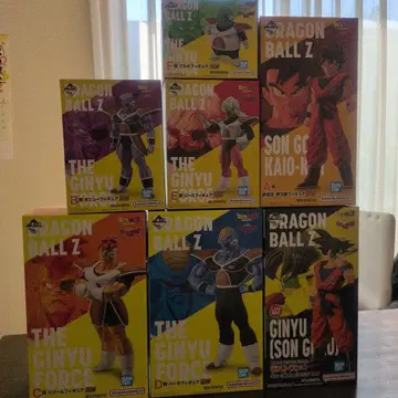 제일복권 드래곤볼 기뉴 특전대!! 습래 7체 세트