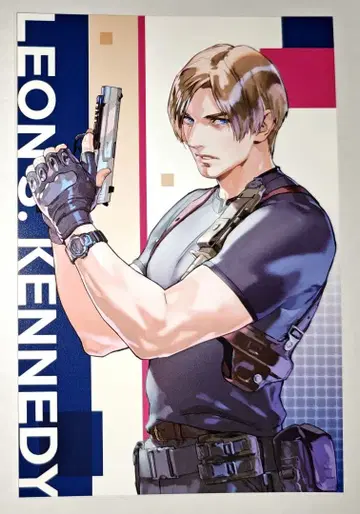 바이오하자드 레온 엽서 혜택 캡콤 스토어 미타 치세