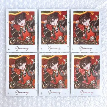 원신 fes 2026 폴라로이드 카드 가명 6장 세트