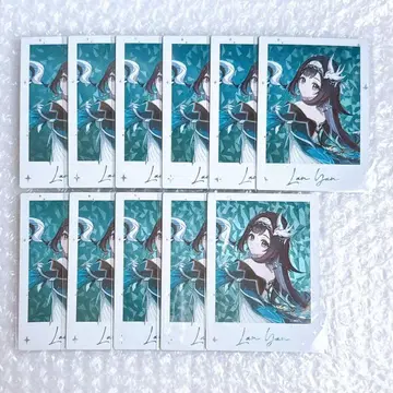 원신 fes 폴라로이드 카드 남묵 11장 세트