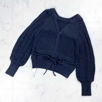 새상품 JOINT WORKS 2WAY 가디건 블랙 사이즈 F*ZC1086