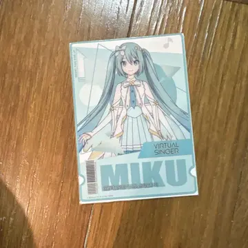 프로세카 극장판 영화 홍콩 한정판 클리어 카드 하츠네 미쿠