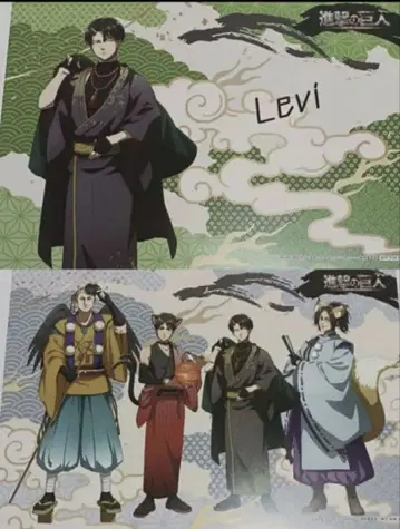 진격의 거인 리바이 진격 프린세스 카페 요괴 런치 매트 엘렌