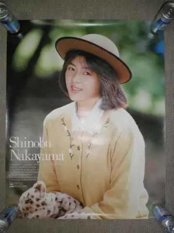 포스터[A1 변형 사이즈] 나카야마 시노부 [작은 결심 (혜택)]