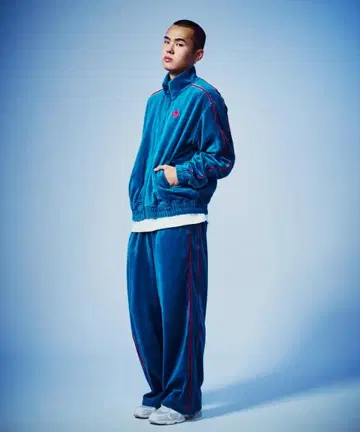 Kappa 벨벳 트랙 자켓 셋업 LLsize