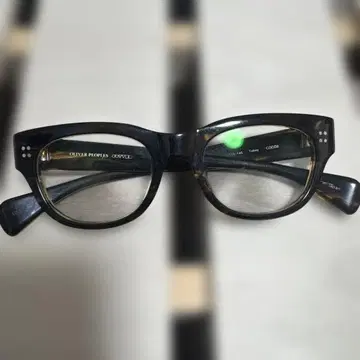 OLIVER PEOPLES COVELL 블랙 안경