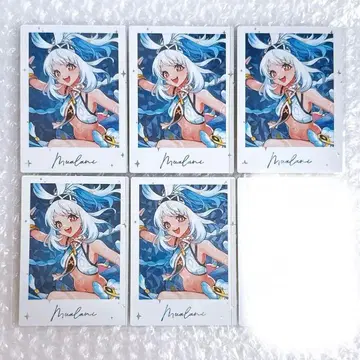 원신 페스 폴라로이드 카드 무알라니 5장 세트