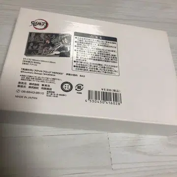 귀멸의 칼날 아크릴 블록 HEROES 벌스데이 이쿠로 오바나이 미개봉