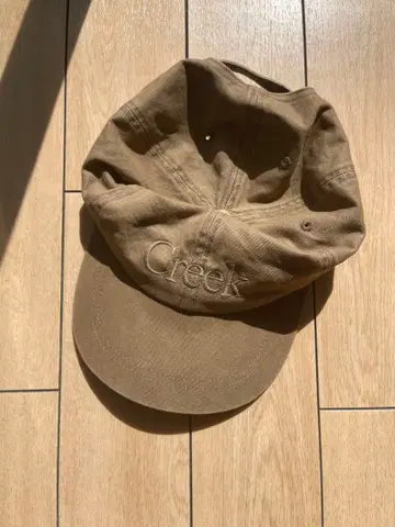 Creek anglers device cap 코튼 캡 브라운
