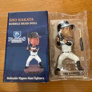 일본 햄 파이터즈 보블헤드 나카타 쇼 #6 피규어