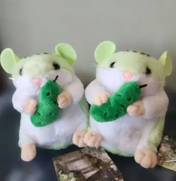 햄카파 봉제 인형 이와테 한정판 토노 2마리