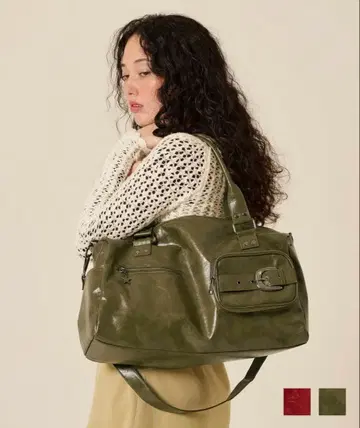 TINA:JOJUN 박스 실루엣 백