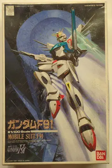 반다이 1/100 스케일 건담F91 건담F91/우편 5자리/ST(4) 5