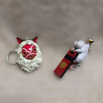 지브리 키링 2개 세트