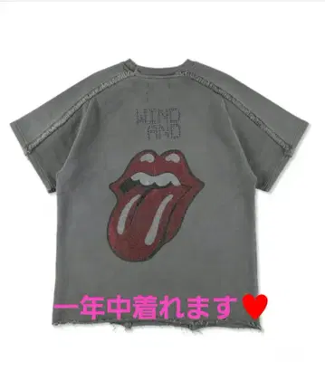 WIND AND SEA 롤링 스톤스 콜라보