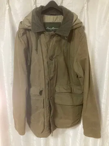 에디 바우어 밀리터리 모즈 코트 코듀로이 L 바버풍