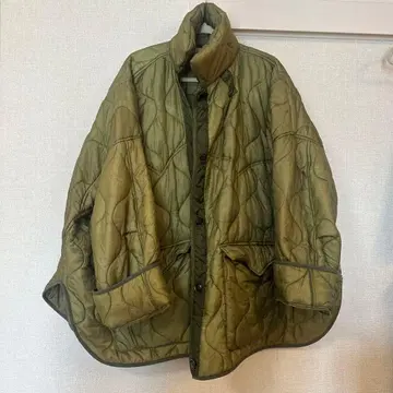 77circa 밀리터리 라이너 퀼팅 자켓