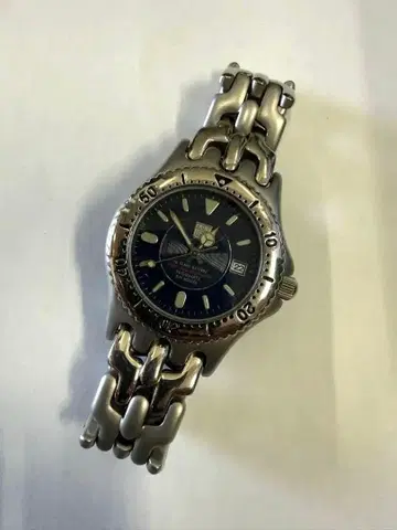 ELGIN 엘르진 다이버즈 200m 쿼츠 데이트 배터리 교환 완료 작동품