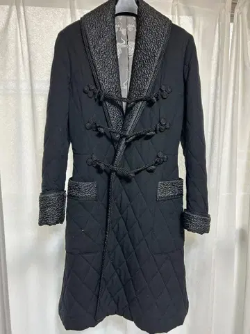 장 폴 고티에 퀼팅 코트 사이즈 40