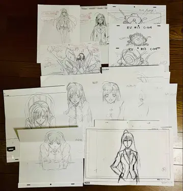 로자리오와 뱀파이어 설정 자료 원화 복수 장