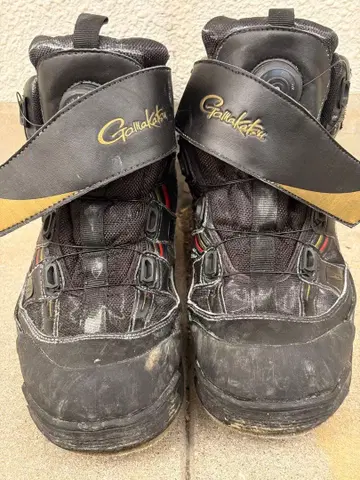 가마가츠 낚시용 신발 하이컷 블랙 L