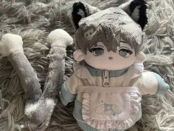 무속성 봉제 인형 15cm 뼈 없는 고스트 뮤