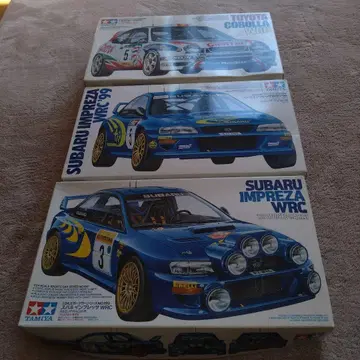 타미야 스바루 임프레자 WRC 3종 세트
