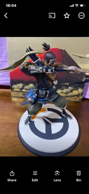 Hanzo Blizzard Overwatch figurine