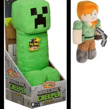 Minecraft 마인크래프트 봉제 인형 크리퍼 대 알렉스 대